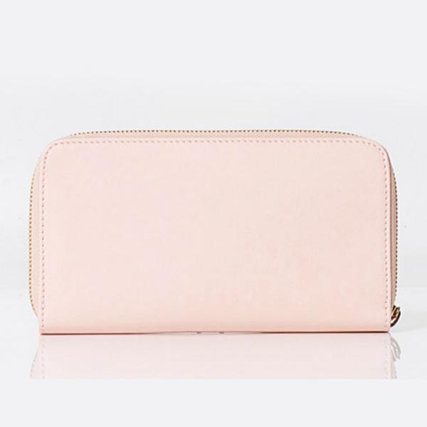 Chloe クロエスーパーコピー Leather Bowラウンドジップ長財布☆7032120
