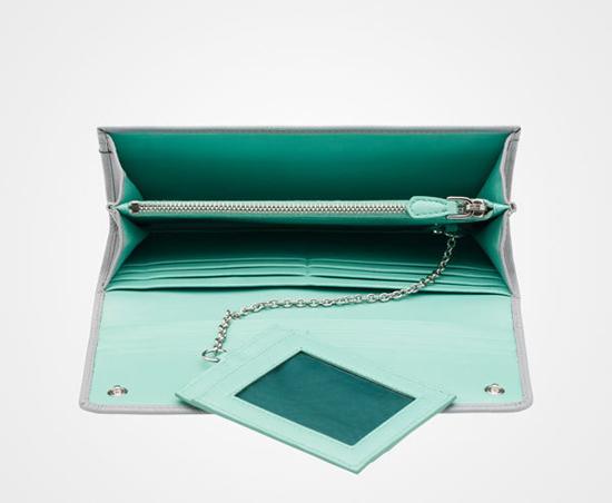 新作 プラダ コピー SAFFIANO バイカラーカードホルダー付長財布 1MH132