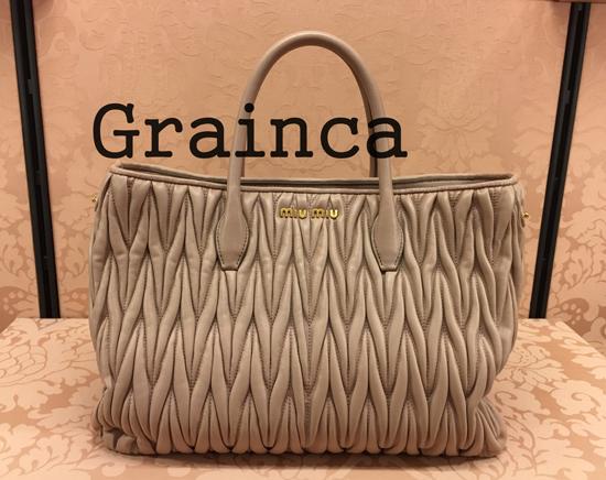 MiuMiu スーパーコピー★セール♪マトラッセトート★CAMMEO・2WAY・関税込み RN1047 N88 F0770