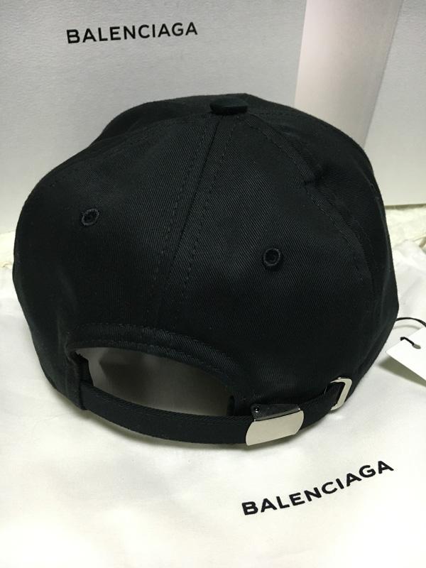 【BALENCIAGA】関税送料込 大人気のロゴキャップ コピー 黒 7051206