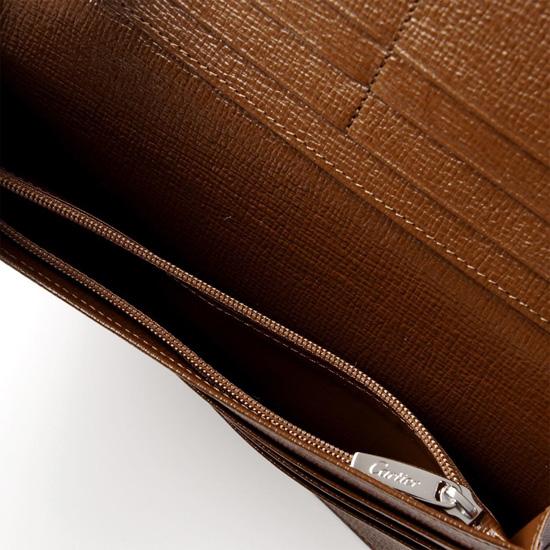 ★CARTIER/カルティエ スーパーコピー★２Ｃモチーフ×２つ折り長財布★新作★7082305