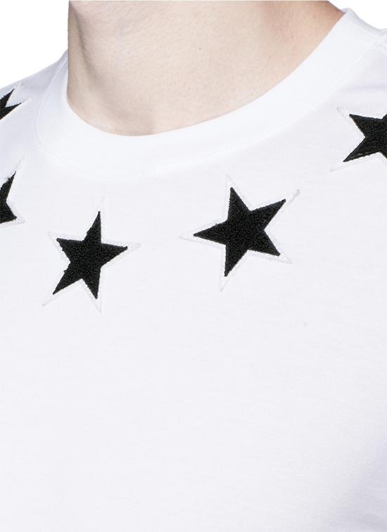 GIVENCHY Tシャツ スーパーコピー スターデザイン ◆ジバンシー 7072227