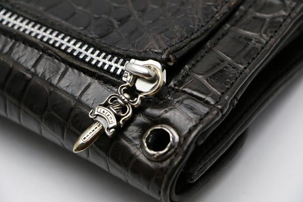 クロムハーツ財布 コピー WAVEウェーブウォレット アリゲーター Chromehearts612012