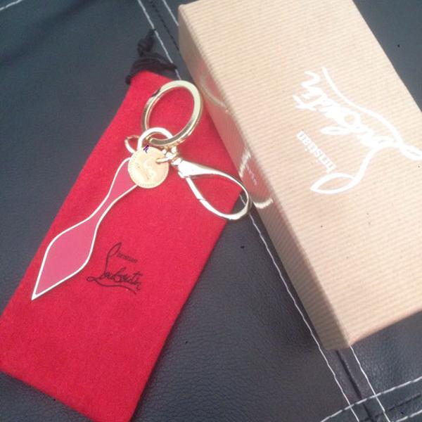 新作 ルブタン スーパーコピー Christian Louboutin キーホルダー Gold 611249