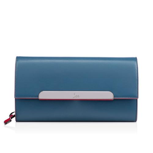 ルブタン コピー 長財布 Rougissime レザー ターコイズ 完売前に！16235935