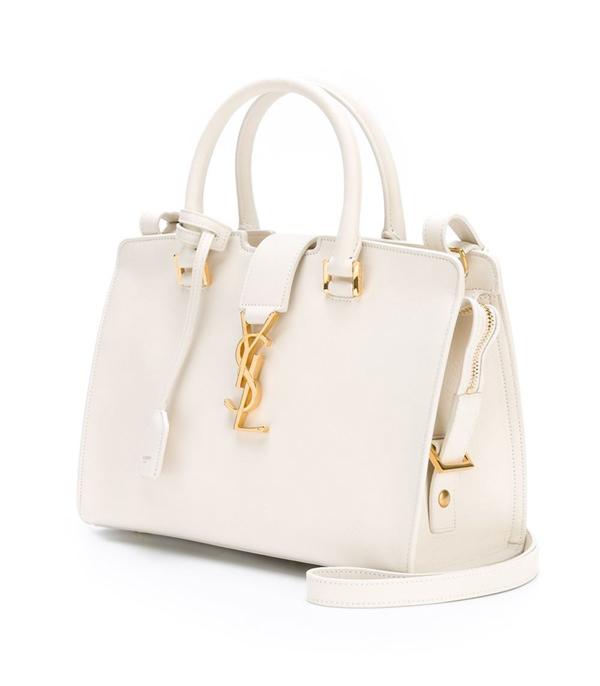 セール サンローランスーパーコピー Saint Laurent baby monogram cabas 白 70418002