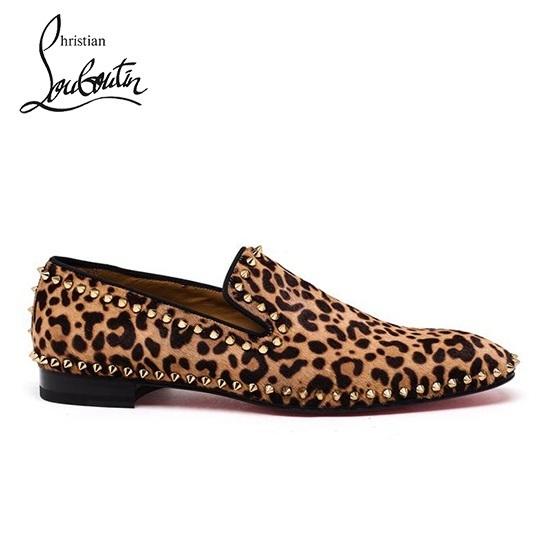 2016-17AW新作 Christian Louboutin クリスチャンルブタン コピー レオパード PONY メンズ 16100322