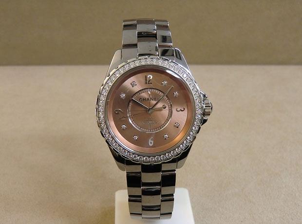 CHANEL シャネル J12 スーパーコピー クロマティック 38 ダイヤモンドベゼル H2564