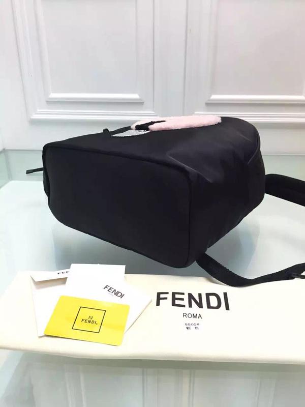 FENDI フェンディコピー【8BZ038_68N_F0786】ZAINO STONDATO NYLON+SHEEP 8BZ038_68N_F0786