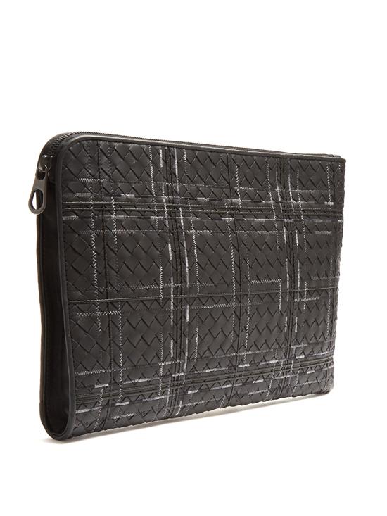 【17AW】BOTTEGA VENETA スーパーコピー/Intrecciatoステッチレザーホルダー 