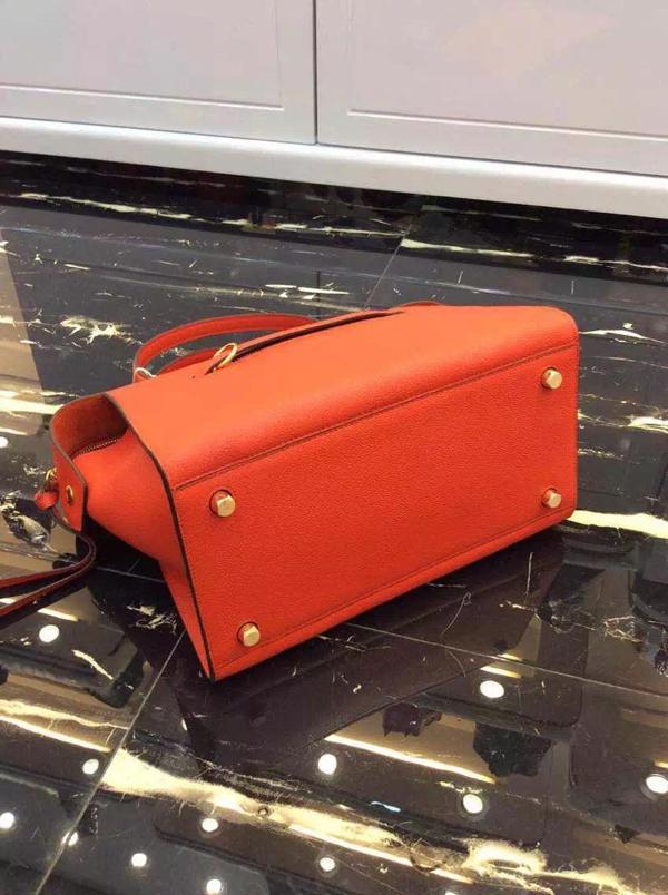 15年春夏新作 顧客特価セール！一点のみ CELINE セリーヌ リングバッグ　オレンジ 176203 3XXA 38NO