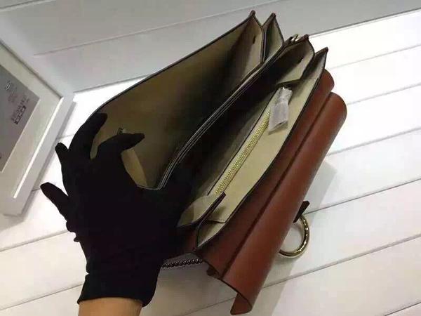 CHLOE ★クロエスーパーコピー Faye leather and suede shoulder bag 7032116