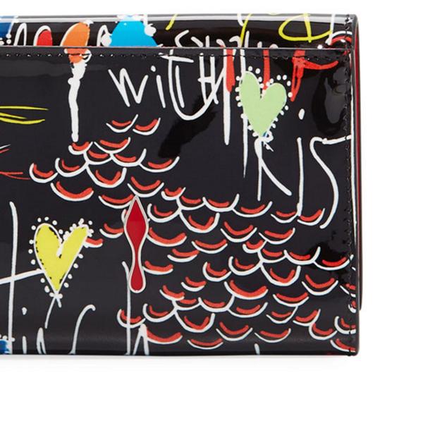 ルブタン財布 コピー アートのような美しさ 小さなカバンにも入る 2017新作 7101031