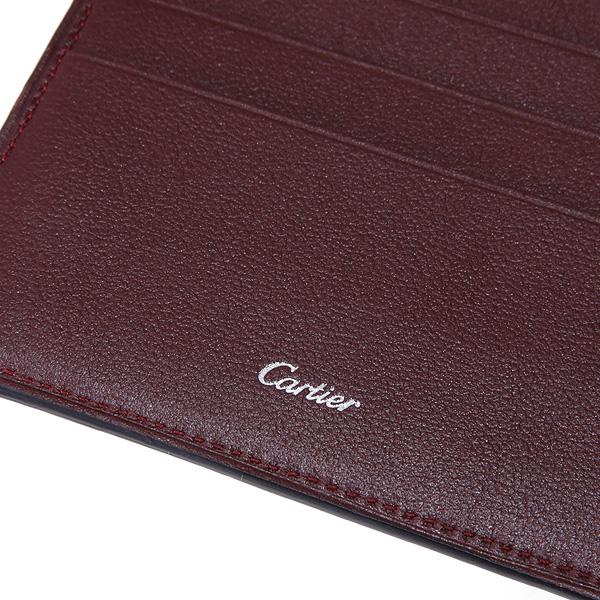 カルティエ スーパーコピー L3001369 MUST マスト 2Cロゴ型押し 小銭入れ付 二つ折り財布