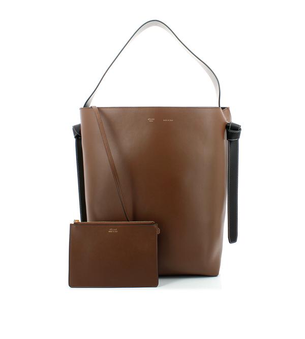 新色 セリーヌスーパーコピー CELINE☆SMALL TWISTED BICABAS Camel and tawny 177053A90.02CT