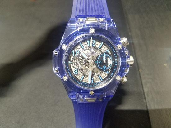 ウブロスーパーコピー 2017新作 ビッグ・バン ウニコ ブルーサファイア Ref.411.JL.4809.RT HUBLOT
