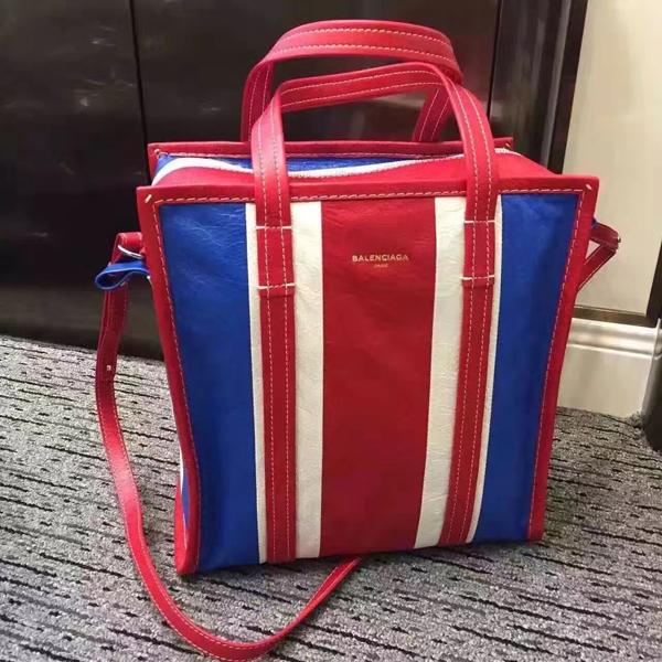 新着★ バレンシアガ スーパーコピー  新作 BALENCIAGA☆BAZARショッパーS“ROUGE” 443096DE9CN