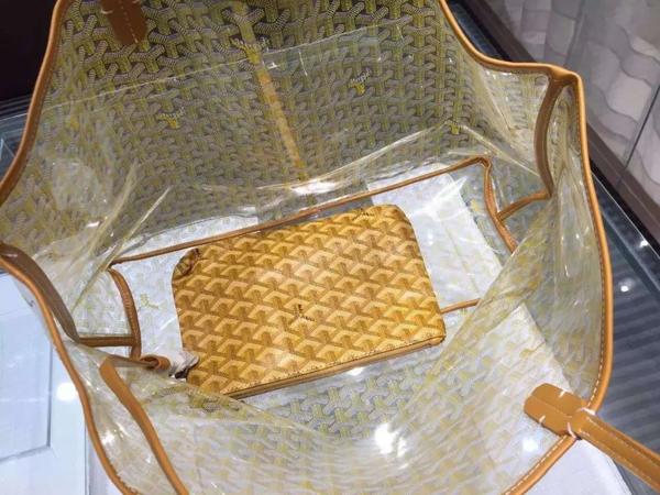 サンルイ ゴヤールコピー Yellow GM/ゴヤール GOYARD サンルイ 人気が高い 人気バッグ☆透明 AMALOUIS GM 13
