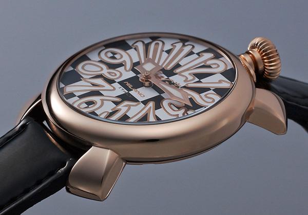 ガガミラノスーパーコピー マヌアーレ 40mm レディース 限定モデル レディース 5021.L.E.CH.1