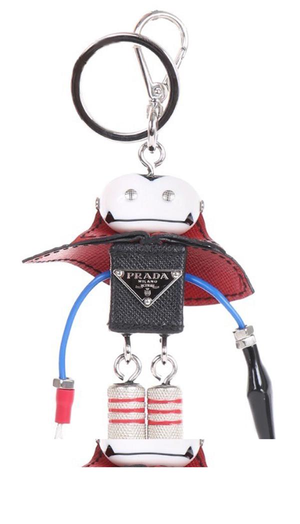 PRADAプラダスーパーコピー サフィアーノカーフ トリック キーホルダー 4種類 7070403