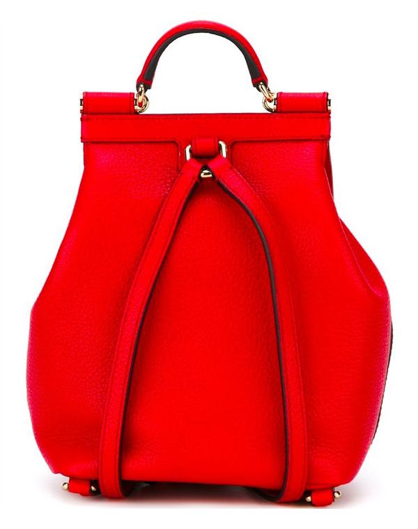 17SS DOLCE & GABBANA ドルチェ&ガッバーナ コピー DG230‘SICILY’LEATHER BACKPACK