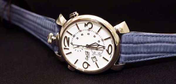ガガミラノスーパーコピー シンクロノ46MM THIN CHRONOステンレス 時計 5097.02BL