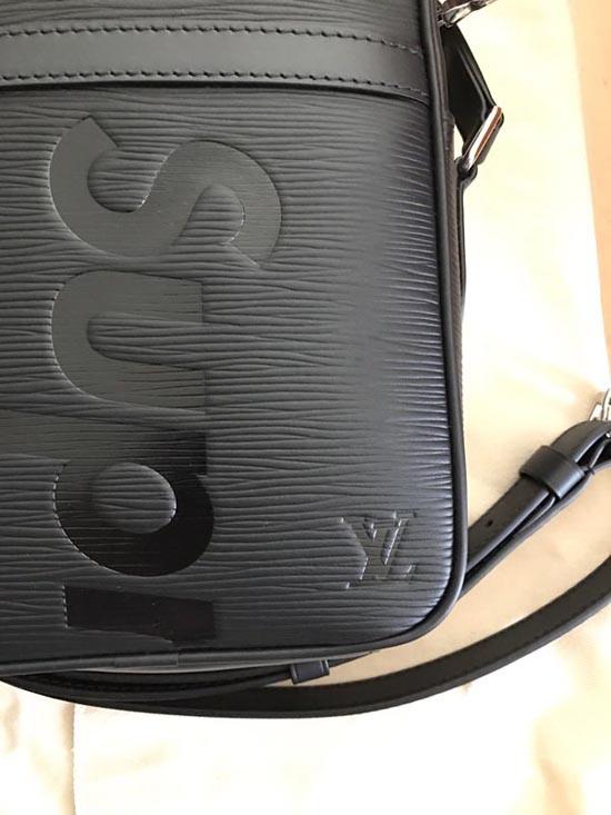 17AW シュプリーム/ルイヴィトン スーパーコピー エピ ダヌーブPM M53431 ショルダーバッグ 斜め掛けバッグ ブラック