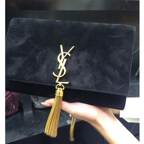 Saint Laurent(サンローランスーパーコピー)スエードショルダー ◇GINGER掲載◇7041807