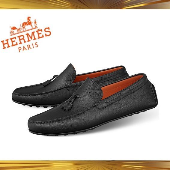 【新作】エルメス スーパーコピー Hermes Leonard モカシン ヌバック Ｕチップ 17072101 