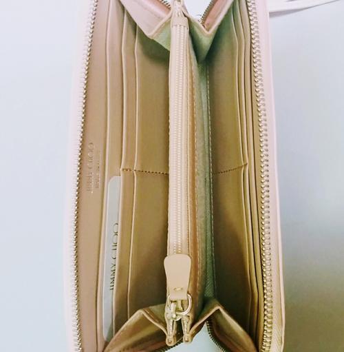 国内即納★JIMMY CHOO FILIPA 長財布 スタースタッズ 新色ピンク 7051015