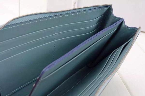 2015秋冬新作 CELINE セリーヌスーパーコピー ラージハーフジップウォレット Blue