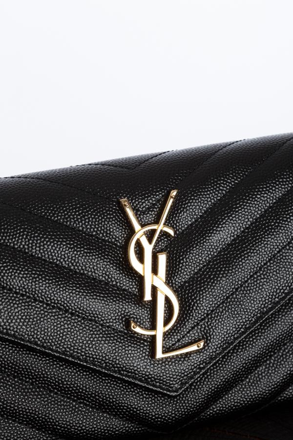 Saint Laurent サンローランスーパーコピー モノグラム コンチネンタル長財布☆BLACK 372267BOW011000