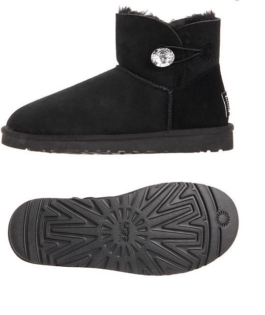 即発送！関税負担あり UGG MINI BAILEY BUTTON BLING 7072117