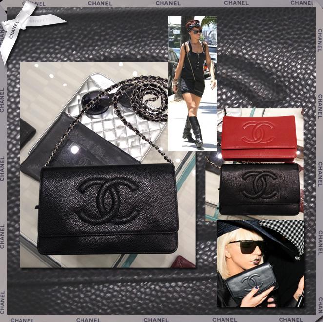 ガガ様リアーナ愛用♪チェーンウォレット☆CHANEL財布 スーパーコピー 6050905