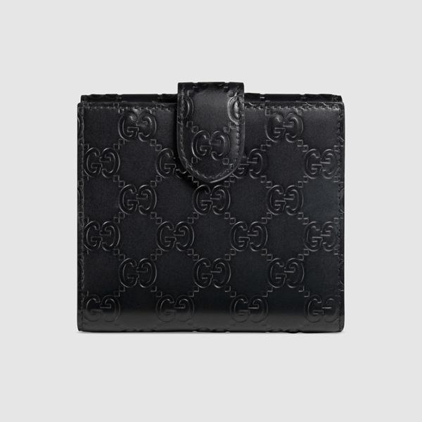 2017新作*GUCCI グッチ スーパーコピー* シグネチャーウォレット☆折り畳み財布☆369676 CWC1G 1000