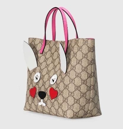 2017大人気! ☆GUCCI グッチ スーパーコピー☆ 大人もOK GGスプリーム ラビット トート 7061503