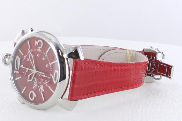 ガガミラノスーパーコピー シンクロノ46MM THIN CHRONO ステンレス 時計 5097.04RD