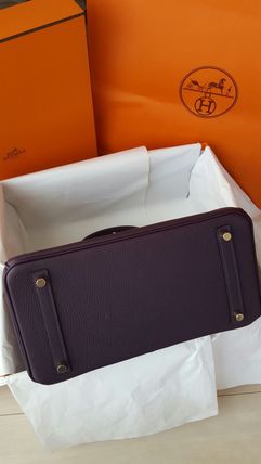 HERMESエルメス スーパーコピー★《国内送でスーパーレアなG金具》BIRKINレザン30cm 7011104