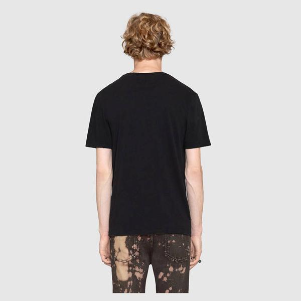 2017最新作人気◇GUCCI グッチ スーパーコピー◇コットンTシャツ / GUCCIプリント 440103 X3F06 1508