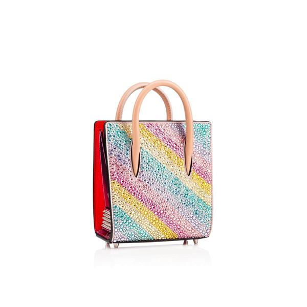 【Christian Louboutin】クリスタルストラス レインボー バッグ 7101114