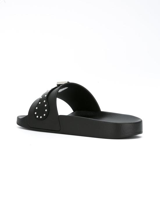 GIVENCHY スタッズ装飾 サンダル☆ブラック 7072414