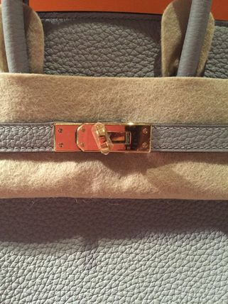 エルメス スーパーコピー バーキン25 Birkin 25cm bluegracier新色☆ゴールド金具 7011108