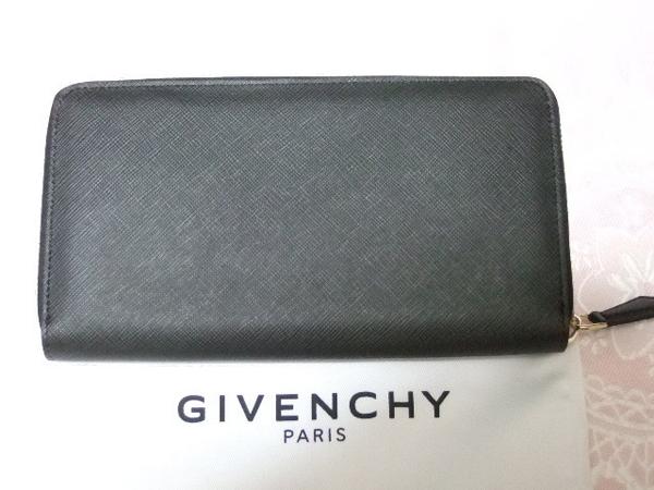 2017新作 ジバンシィスーパーコピー GIVENCHY バンビ長財布◆黒7072212