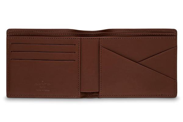 ルイヴィトン 財布スーパーコピー キュイール・オンブレ ナチュラルレザー ポルトフォイユ・ミュルティプル M61198