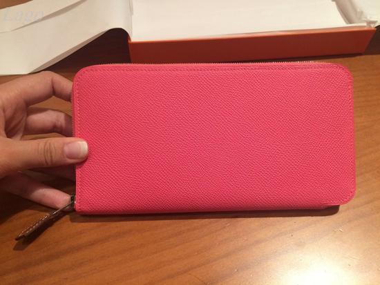 【人気】HERMES♪財布 シルクイン♪人気ピンク♪アザレア♪ エルメス コピー 6051310