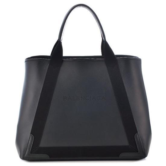 BALENCIAGA(バレンシアガ スーパーコピー) トート NAVY CABAS M ブラック 339936 DQP1N 1000