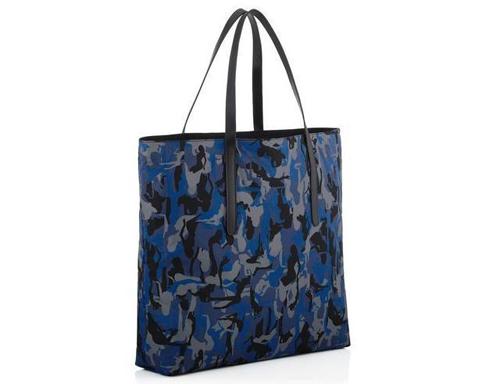 【JIMMY CHOO】ジミーチュウ スーパーコピー Navy Mix カモフラージュトートバッグ