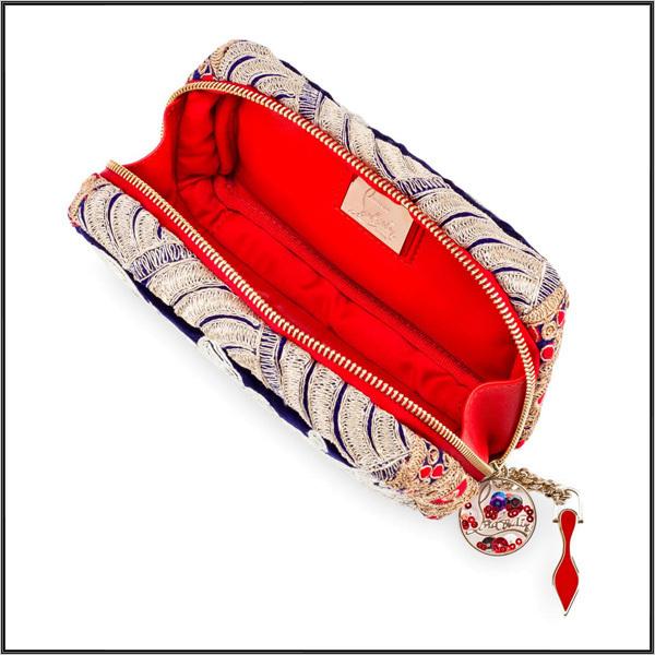 【国内発送】Christian Louboutin ★刺繍リボンPiloutin Clutch 7092504