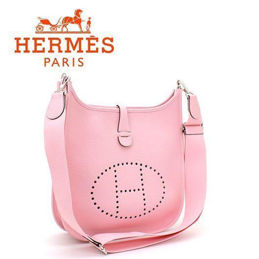 Rose Sakura ☆HERMES☆ EVELYNE III PM ショルダーバッグ♪