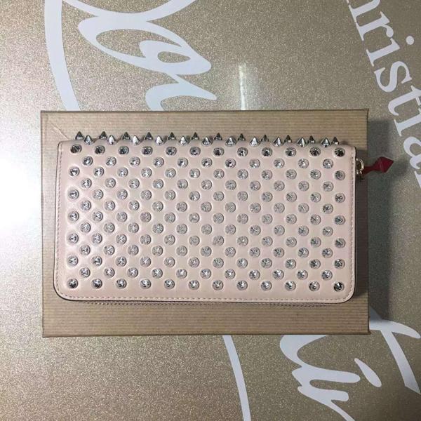 新作 クリスチャンルブタン コピー Christian Louboutin Panettone スタッズ 長財布バレリーナ 7042501